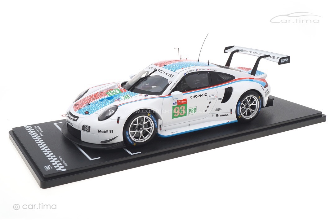 Porsche 911 (991) RSR 24h Le Mans 2019 Tandy/Bamber/Pilet IXO 1:18 LEGT18025