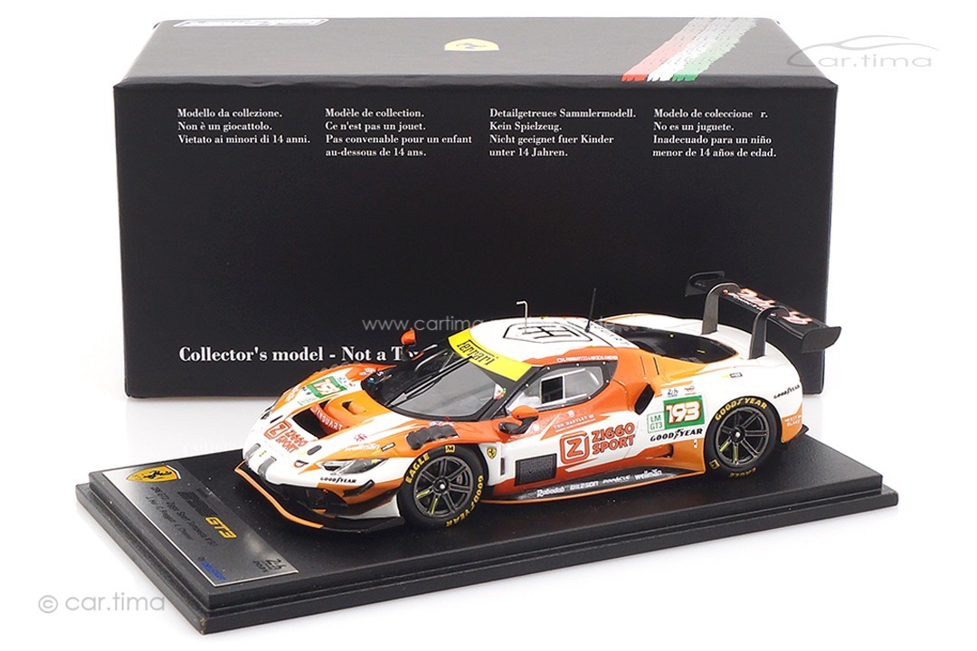 Ferrari 296 GT3 24h Le Mans 2025 Cheever/Froggatt/Hui Looksmart 1:43 LSLM197