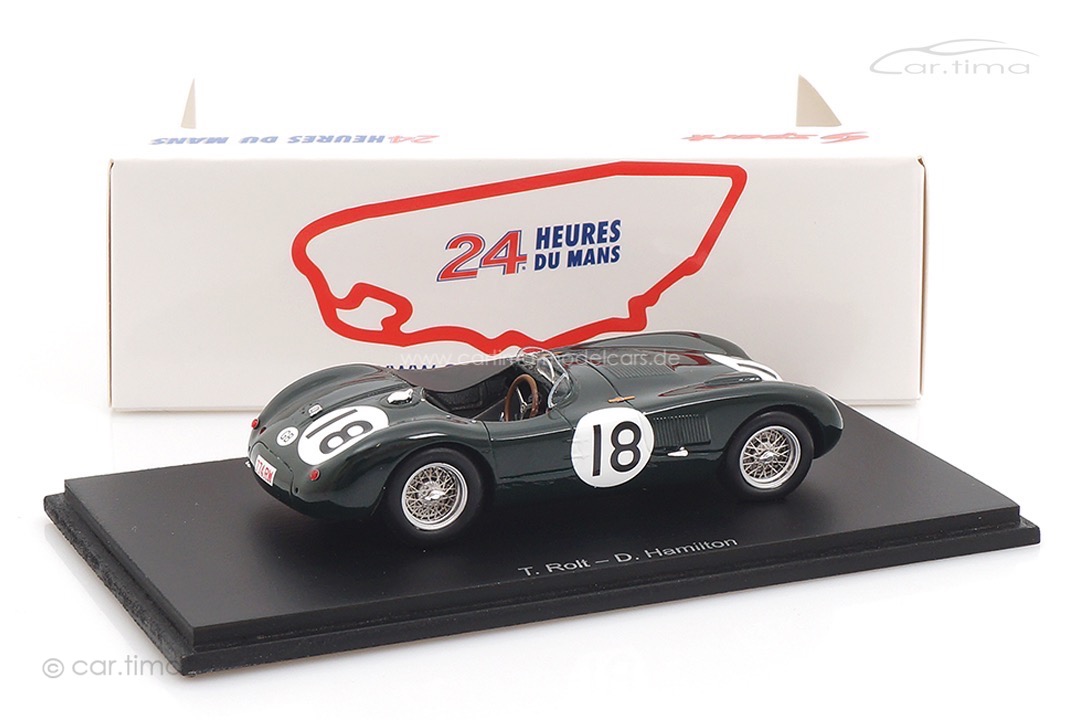 Jaguar XK 120 C Winner 24h Le Mans 1953 Hamilton/Rolt Spark 1:43 43LM1953