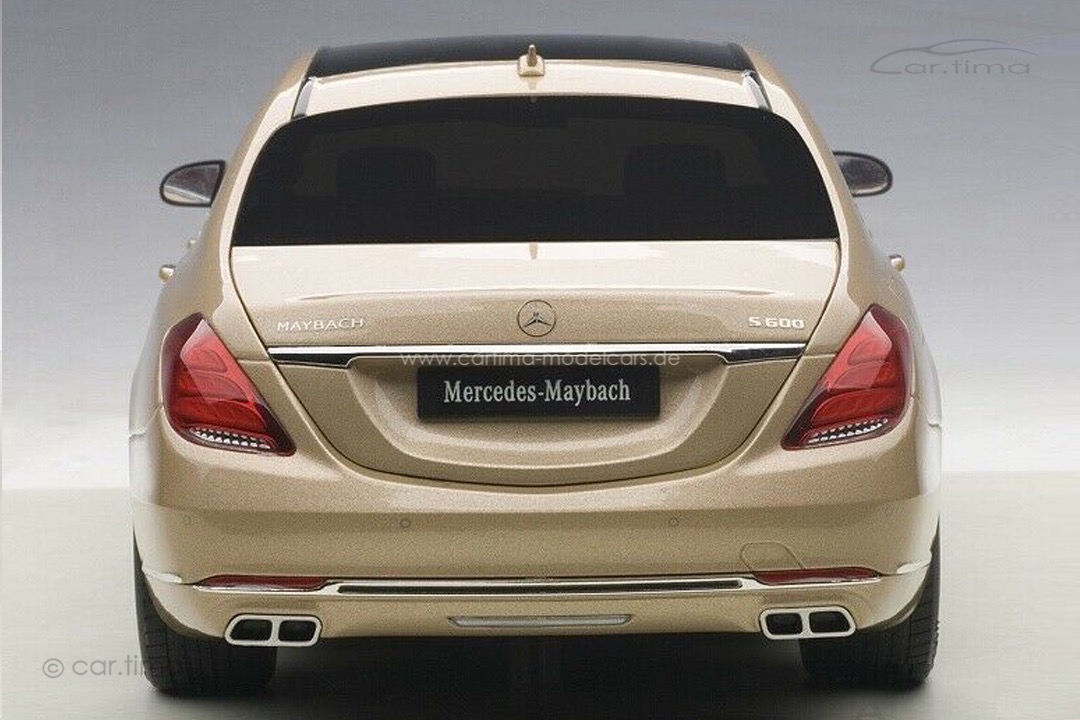 Mercedes-Maybach S-Klasse S600 2015 hellgold AUTOart 1:18 76294