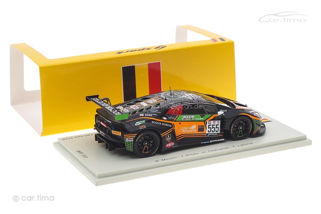 Lamborghini Huracán GT3 Evo 24h Spa 2020 Chevalier/Moulin/Latorre/Proto Spark 1:43 SB386