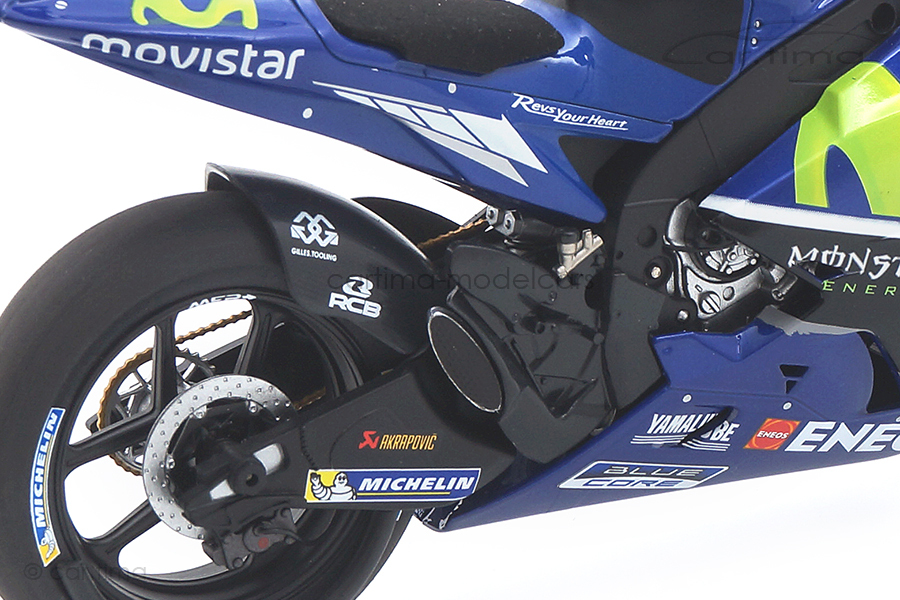 Yamaha YZR-M1 MotoGP 2017 Maverick Vinales Minichamps 1:12 122173025 Yamaha YZR-M1 MotoGP 2017 Maverick Vinales Minichamps 1:12 122173025