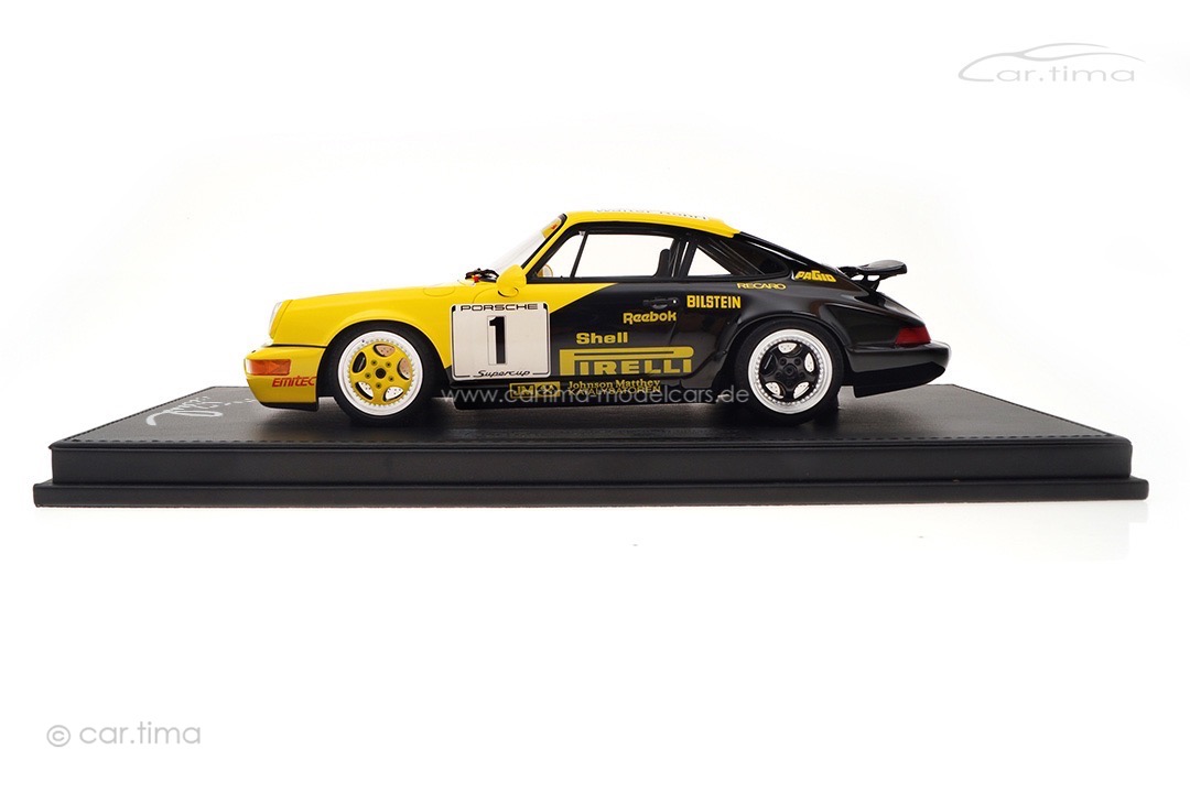 Porsche 911 (964) Supercup Monaco 1993 Originalsignatur Walter Röhrl car.tima 1:18 Porsche 911 (964) Supercup Monaco 1993 Originalsignatur Walter Röhrl car.tima 1:18