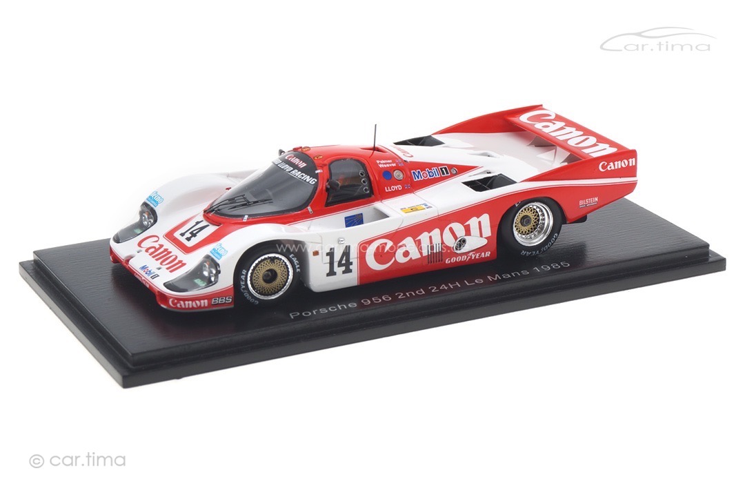 Porsche 956 L 24h Le Mans 1985 Lloyd/Palmer/Weaver Spark 1:43 S9864 Porsche 956 L 24h Le Mans 1985 Lloyd/Palmer/Weaver Spark 1:43 S9864