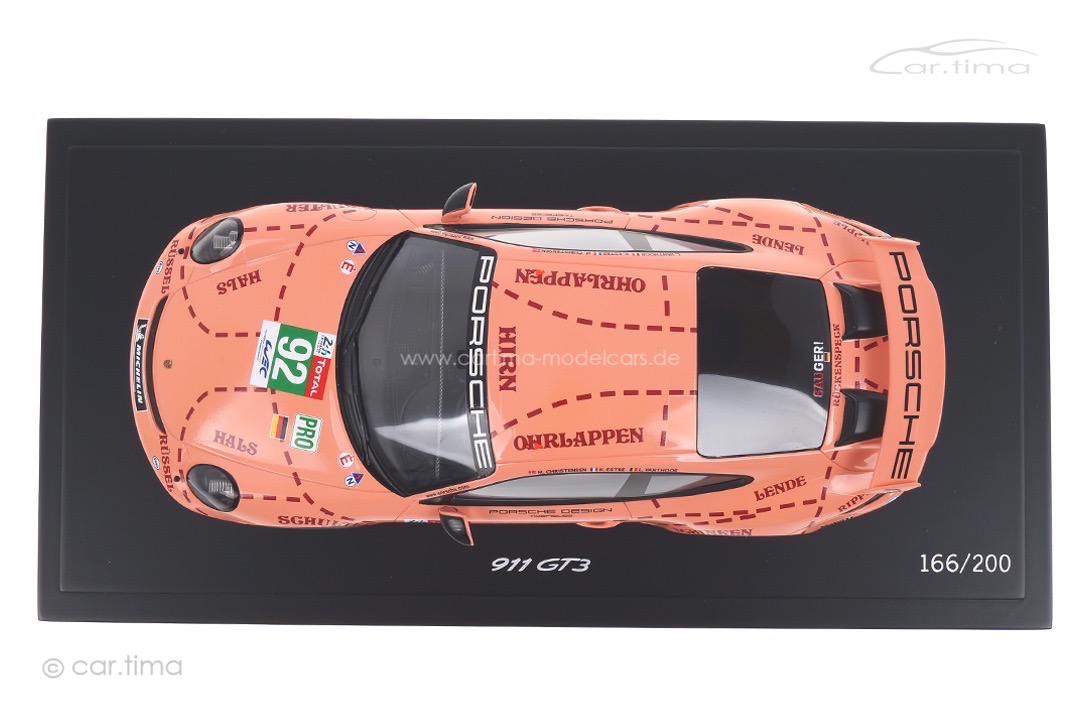 "Porsche 911 GT3 ""Pink Pig"" Spark 1:18 WAXL2100005" "Porsche 911 GT3 ""Pink Pig"" Spark 1:18 WAXL2100005"