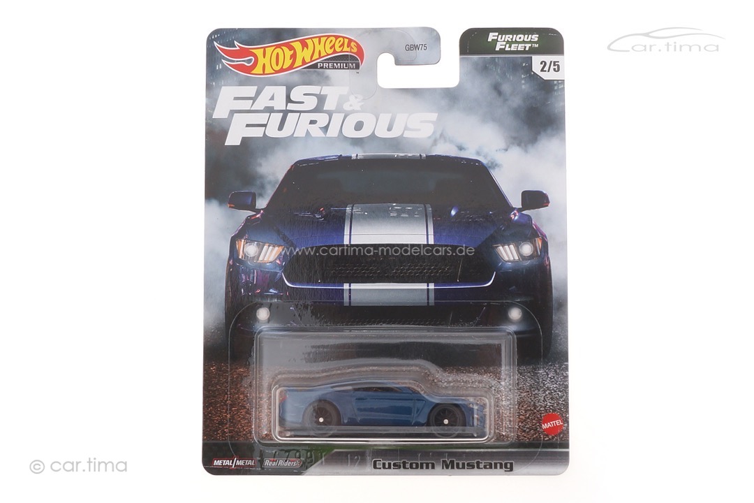 Fast & Furious Premium 5 Car-Set Furious Fleet Hot Wheels 1:64 GBW75-979N