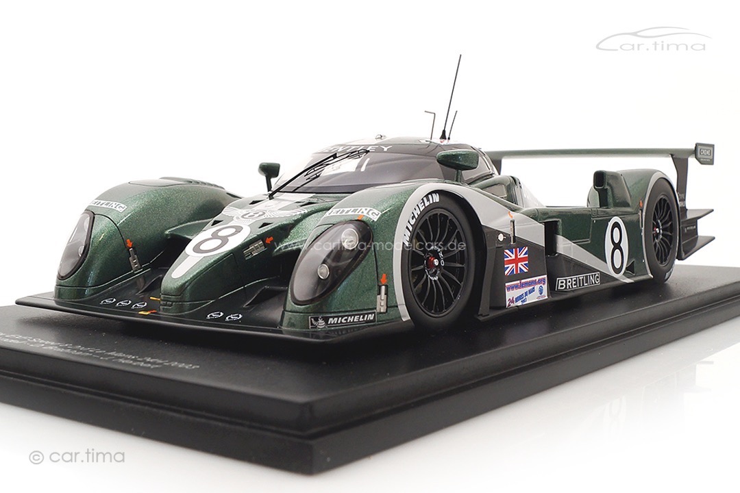 Bentley EXP Speed 8 24h Le Mans 2003 Blundell/Brabham/Herbert Spark 1:18 18S837