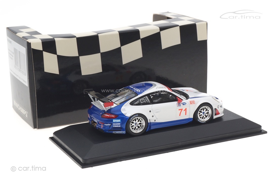 Porsche 911 (997) GT3 RSR 24h Sebring 2007 Minichamps 1:43 400076471 Porsche 911 (997) GT3 RSR 24h Sebring 2007 Minichamps 1:43 400076471