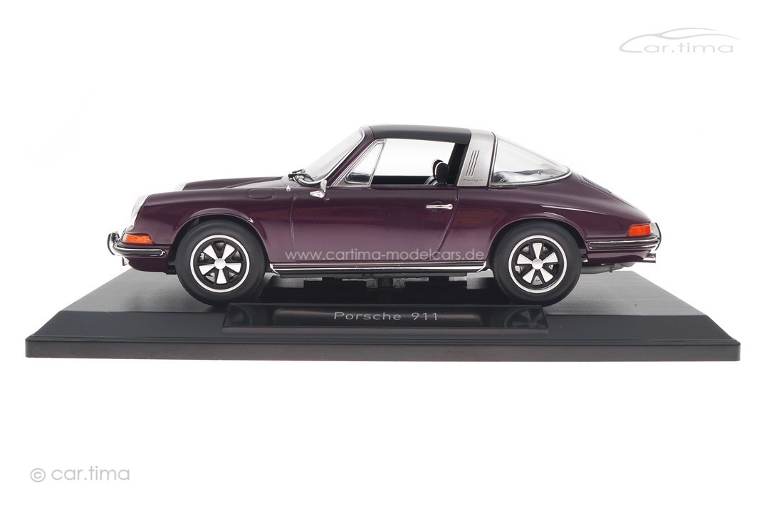 Porsche 911 Targa 1971 Aubergine Norev 1:18 187644 Porsche 911 Targa 1971 Aubergine Norev 1:18 187644