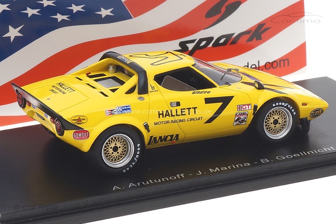 Lancia Stratos 24h Daytona 1977 Arutunoff/Marina/Goellnicht Spark 1:43 US170 Lancia Stratos 24h Daytona 1977 Arutunoff/Marina/Goellnicht Spark 1:43 US170