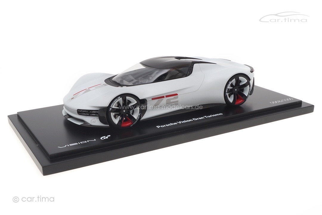 Porsche Vision Gran Turismo Oryxweiß/schwarz Spark 1:18 WAP0210030MRES
