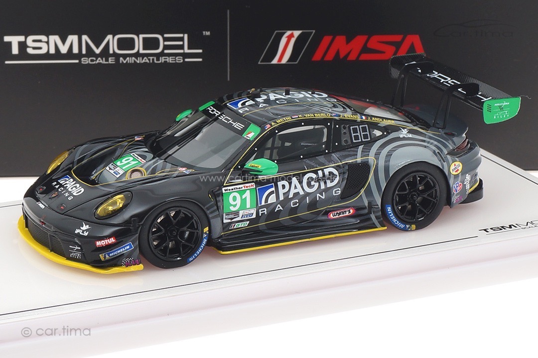 Porsche 911 (992) GT3 R 24h Daytona 2023 Andlauer/Evans/Metni/van Berlo TSM 1:43 TSM430744
