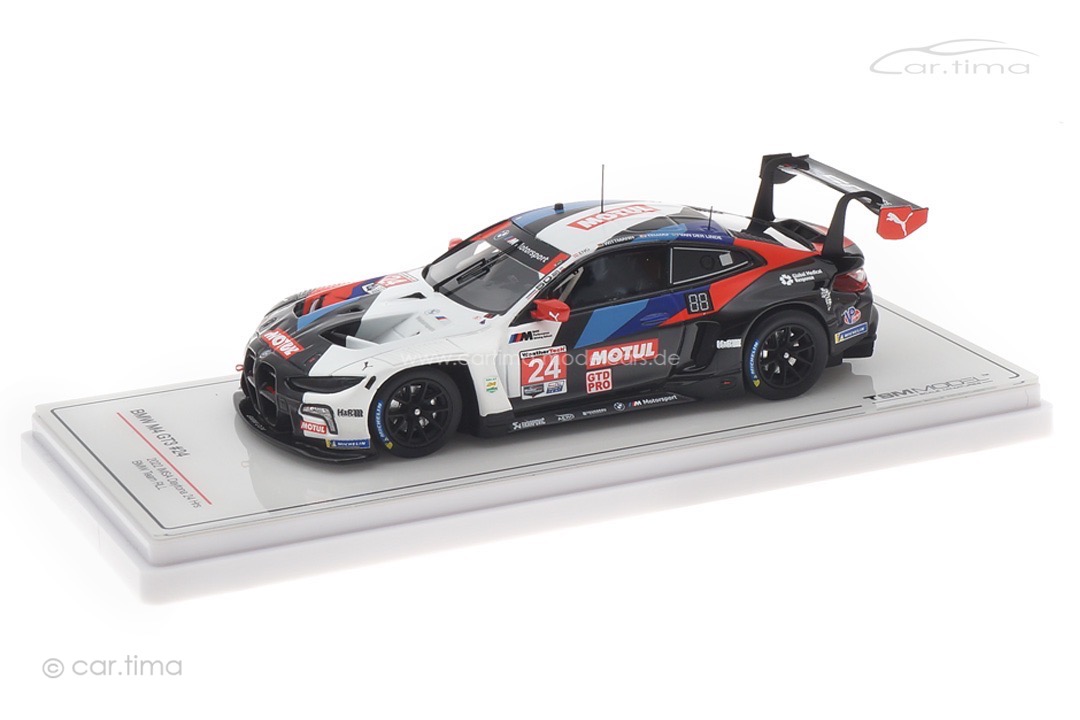 BMW M4 GT3 24h Daytona 2022 Eng/Yelloly/van der Linde/Wittmann TSM 1:43 TSM430608 BMW M4 GT3 24h Daytona 2022 Eng/Yelloly/van der Linde/Wittmann TSM 1:43 TSM430608