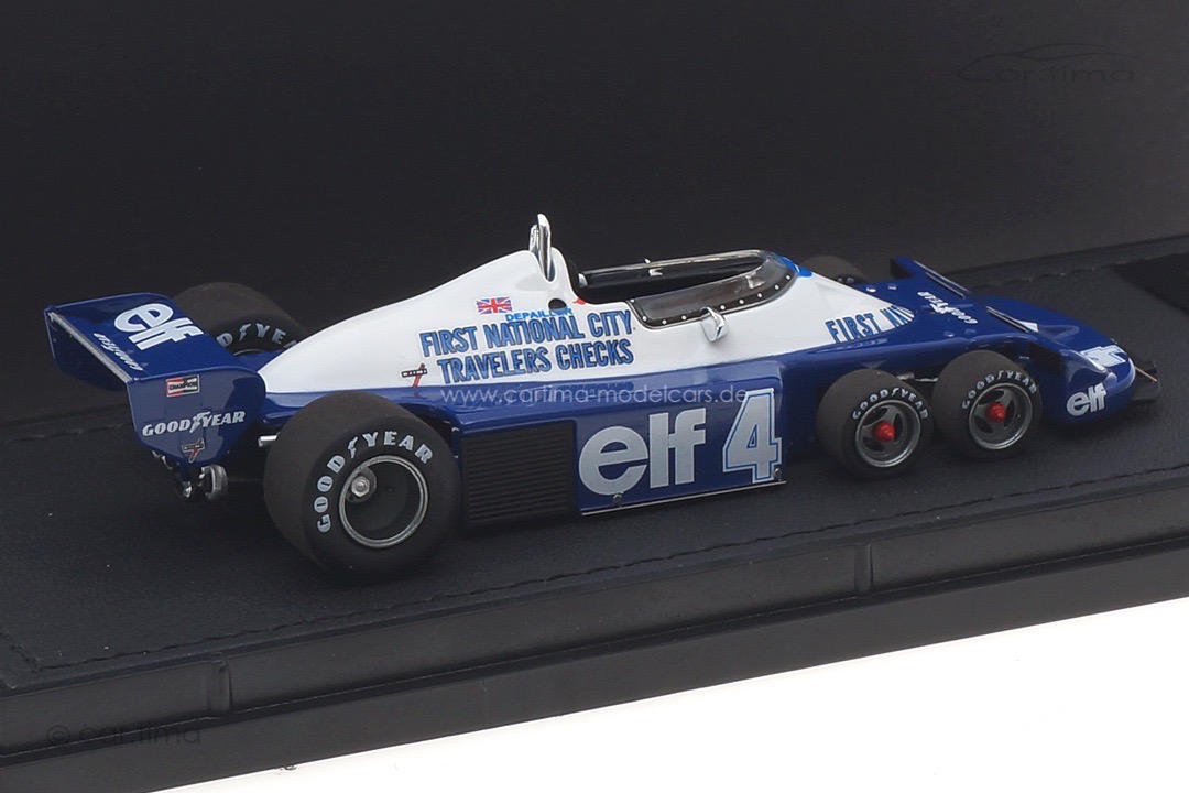 Tyrrell P34 GP 1977 Patrick Depailler GP Replicas 1:43 GP43-18B Tyrrell P34 GP 1977 Patrick Depailler GP Replicas 1:43 GP43-18B