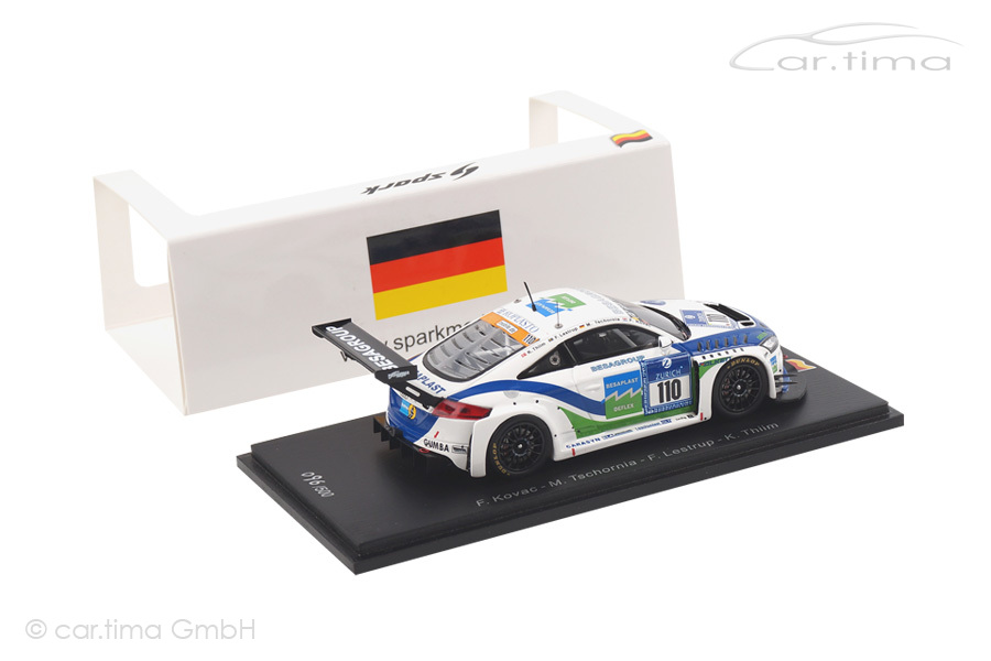 Audi TT RS 24h Nürburgring 2014 Kovac/Lestrup/Thiim Spark 1:43 SG142 Audi TT RS 24h Nürburgring 2014 Kovac/Lestrup/Thiim Spark 1:43 SG142