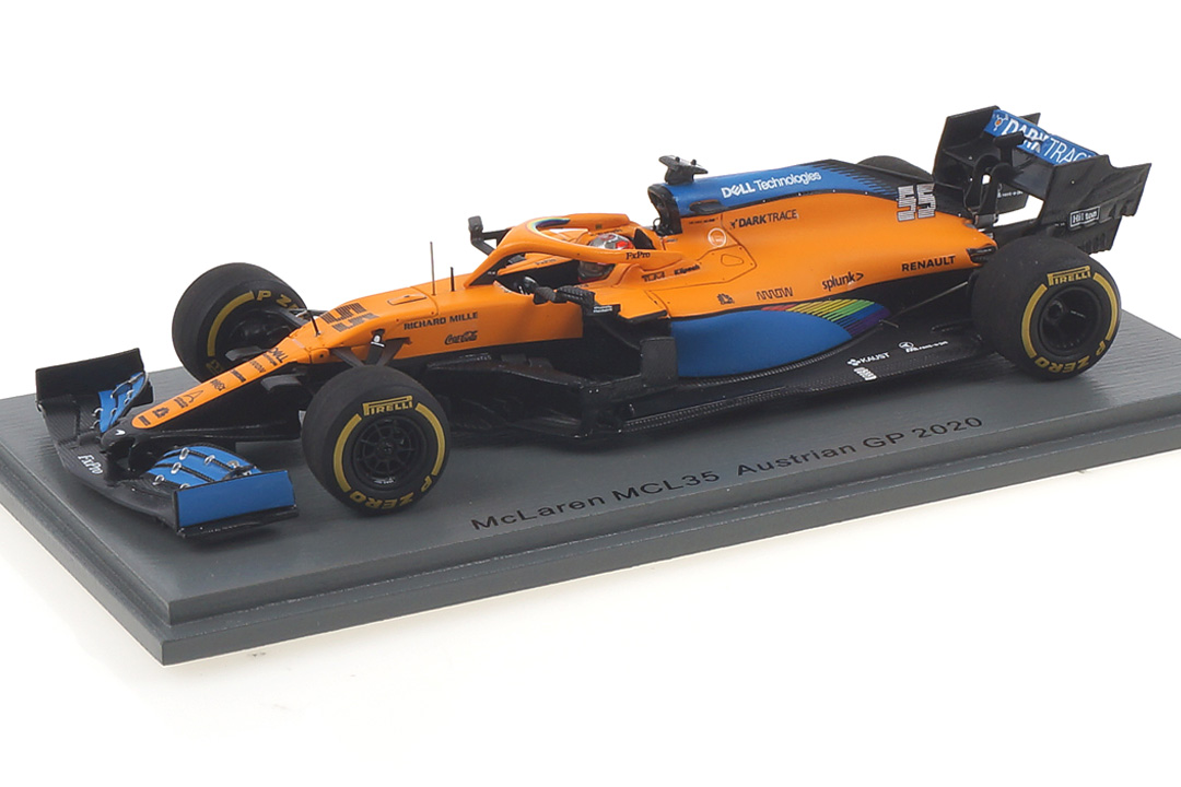 McLaren MCL35 GP Austria 2020 Carlos Sainz Jr. Spark 1:43 S6470