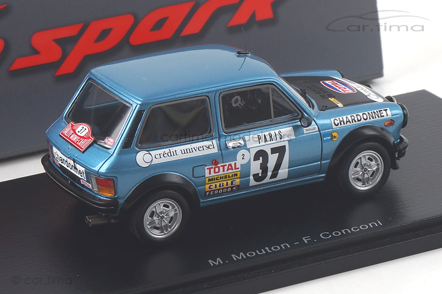 Autobianchi A112 Rallye Monte Carlo 1977 Michele Mouton Spark 1:43 S3640 Autobianchi A112 Rallye Monte Carlo 1977 Michele Mouton Spark 1:43 S3640