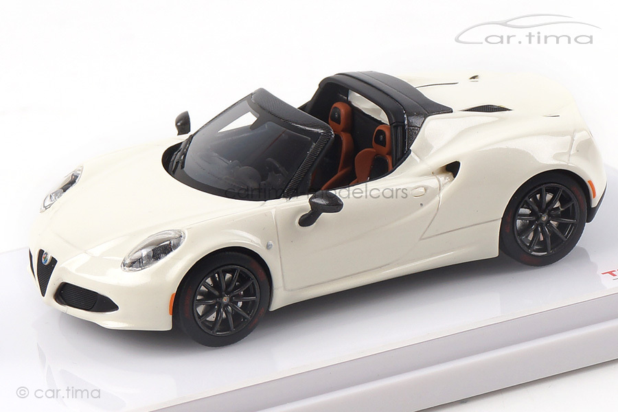 Alfa Romeo 4C Spider Concept weiß TSM 1:43 TSM154314 Alfa Romeo 4C Spider Concept weiß TSM 1:43 TSM154314