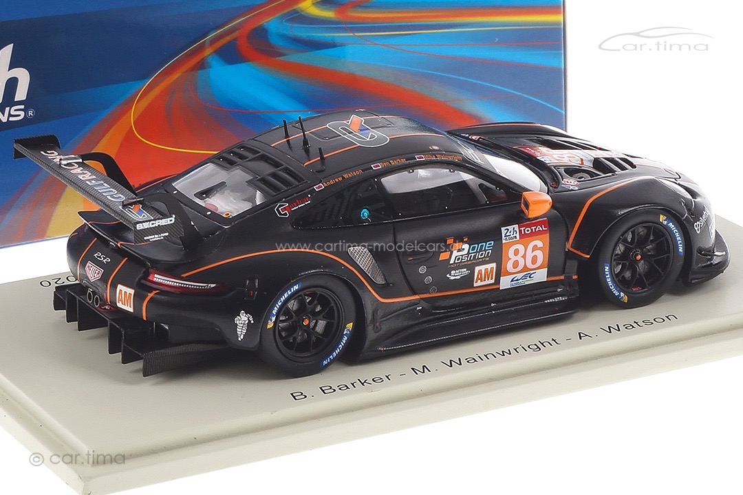 Porsche 911 RSR 24h Le Mans 2020 Barker/Wainwright/Watson Spark 1:43 S7991