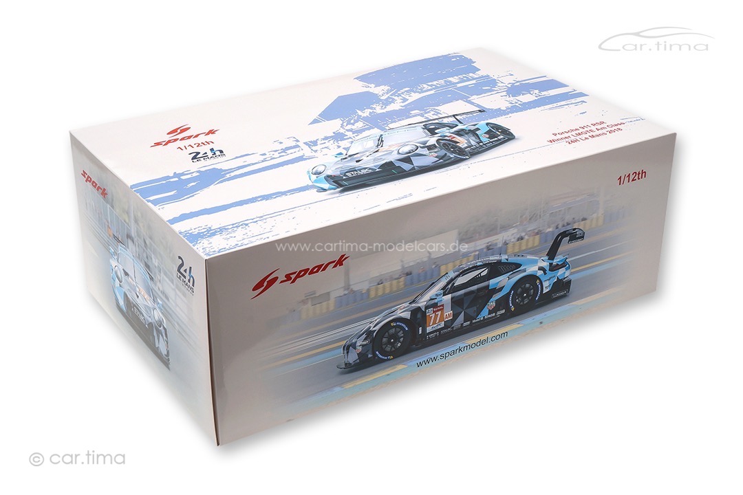 Porsche 911 RSR Winner LMGTE 2018 Andlauer/Campbell/Ried Spark 1:12 12S021 Porsche 911 RSR Winner LMGTE 2018 Andlauer/Campbell/Ried Spark 1:12 12S021