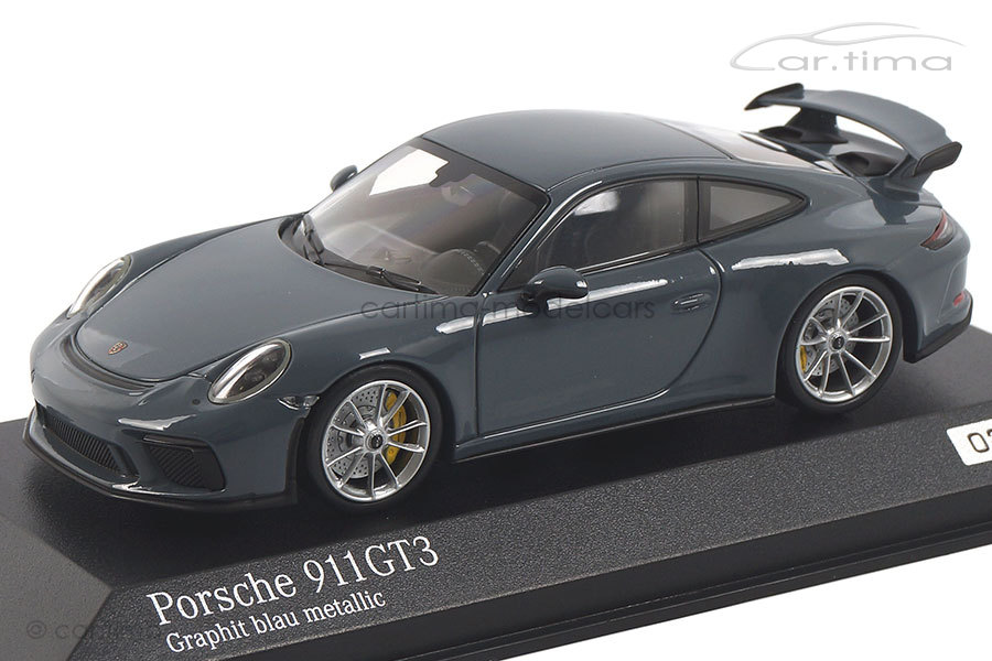 Porsche 911 (991 II) GT3 Graphitblau met. Minichamps 1:43 413066043 Porsche 911 (991 II) GT3 Graphitblau met. Minichamps 1:43 413066043
