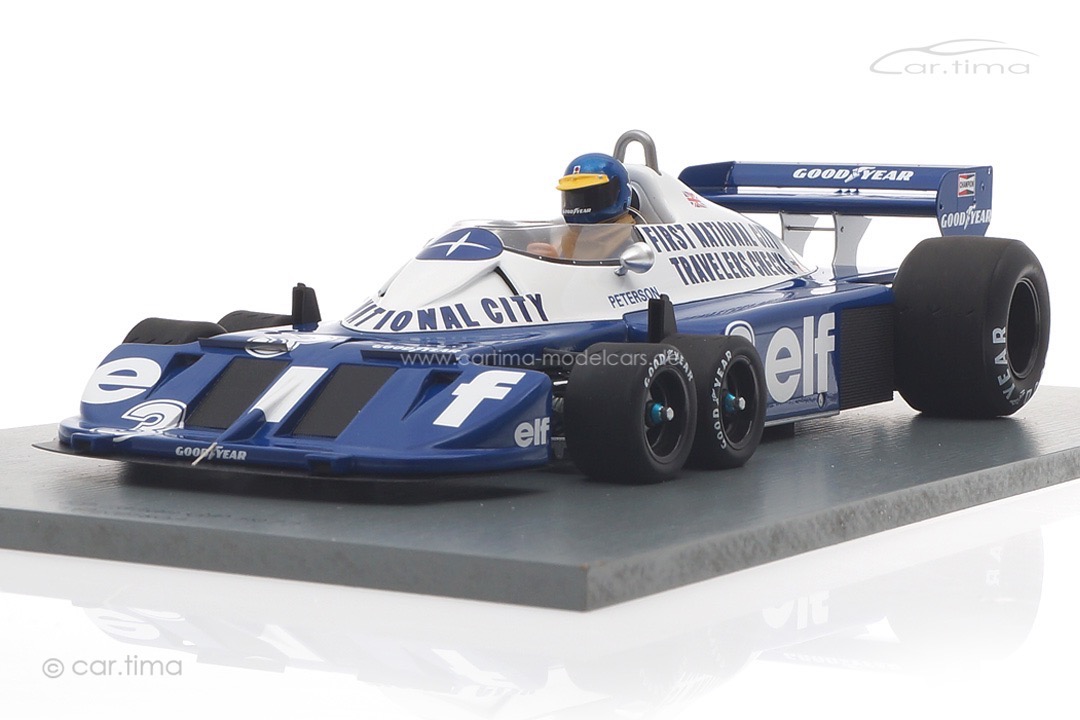 Tyrrell P34 GP Italien 1977 Ronnie Peterson Spark 1:18 18S573 Tyrrell P34 GP Italien 1977 Ronnie Peterson Spark 1:18 18S573