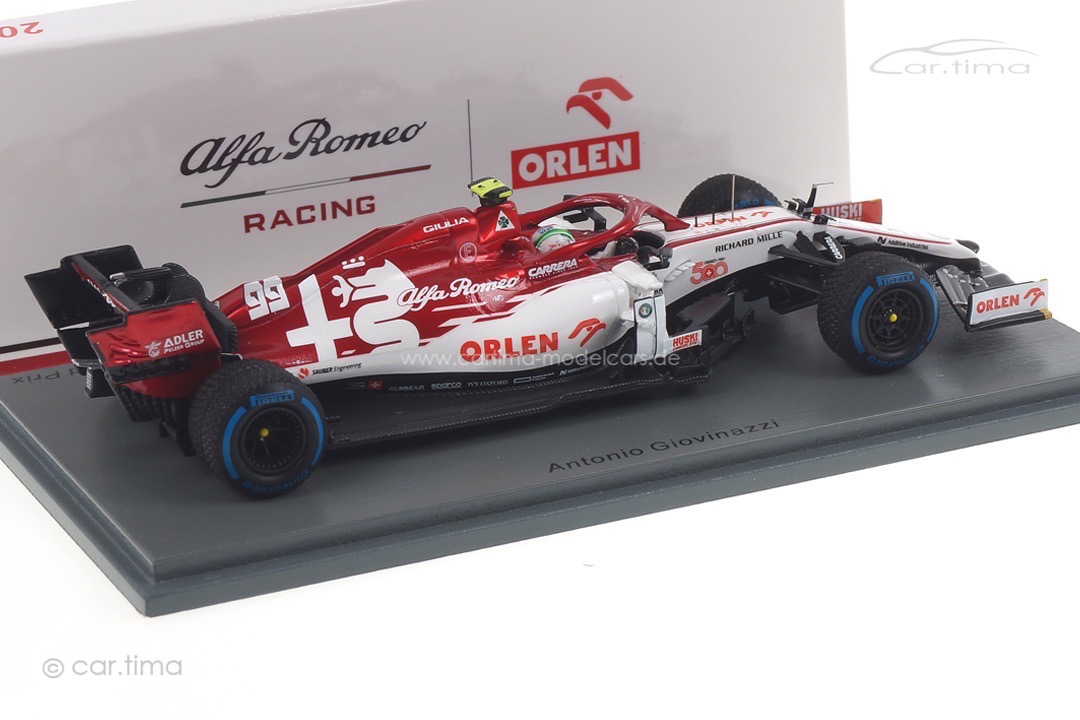 Alfa Romeo Racing C39 GP Türkei 2020 Antonio Giovinazzi Spark 1:43 S6493 Alfa Romeo Racing C39 GP Türkei 2020 Antonio Giovinazzi Spark 1:43 S6493