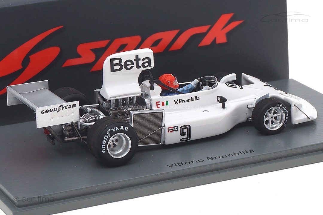 March 761 International Trophy 1978 Vittorio Brambilla Spark 1:43 S7268 March 761 International Trophy 1978 Vittorio Brambilla Spark 1:43 S7268