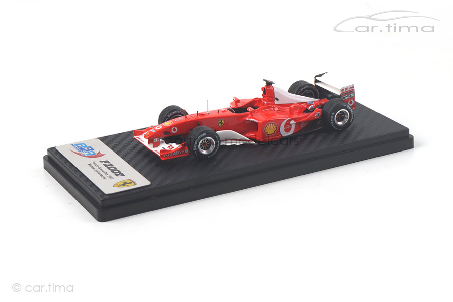 Ferrari F2002 GP Frankreich 2002 Michael Schumacher BBR 1:43 BBRCS002 Ferrari F2002 GP Frankreich 2002 Michael Schumacher BBR 1:43 BBRCS002