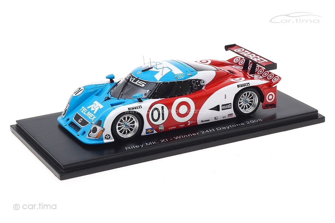 Riley MK XI Winner 24h Daytona 2008 Franchitti/Montoya/Pruett/Rojas Spark 1:43 43DA08