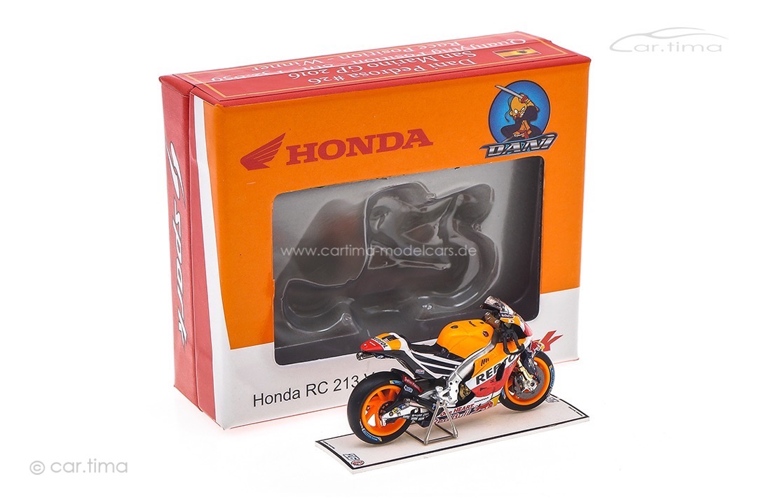 Honda RC213V Winner GP San Marino 2016 Dani Pedrosa Spark 1:43 M43004