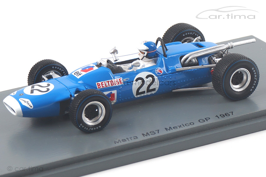 Matra MS7 GP Mexiko 1967 Jean-Pierre Beltoise Spark 1:43 S4289