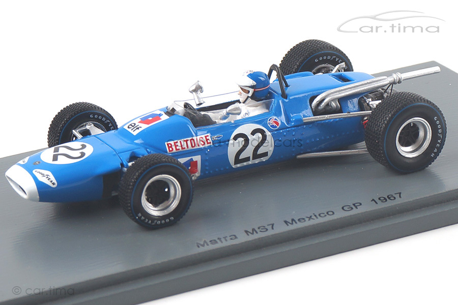 Matra MS7 GP Mexiko 1967 Jean-Pierre Beltoise Spark 1:43 S4289 Matra MS7 GP Mexiko 1967 Jean-Pierre Beltoise Spark 1:43 S4289