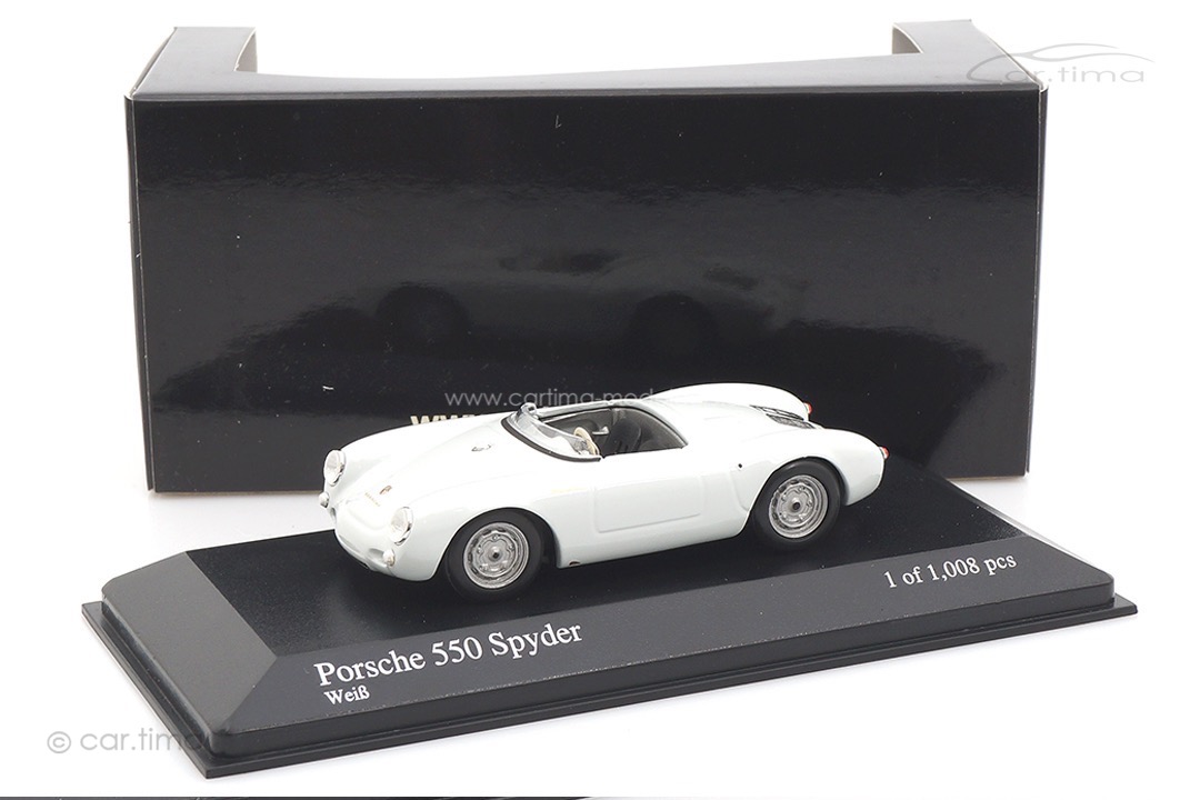 Porsche 550 Spyder weiß Minichamps 1:43 430066031