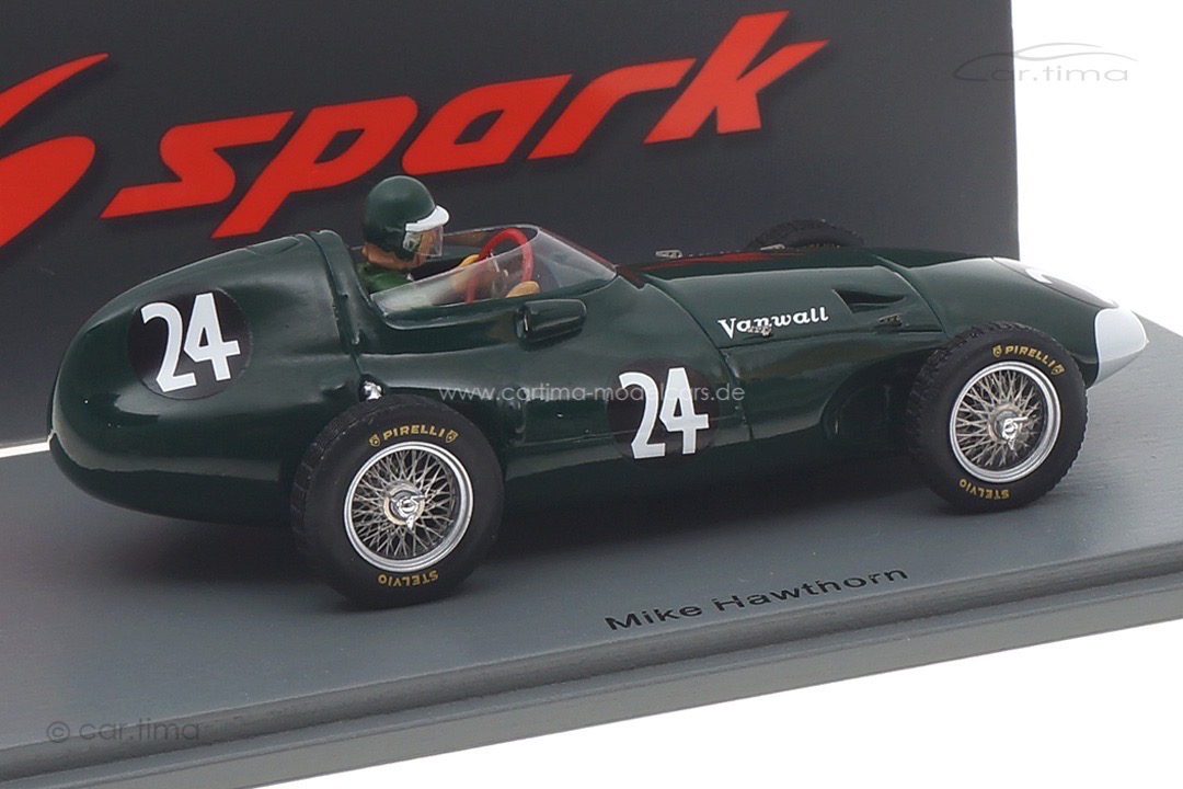 Vanwall VW2 GP Frankreich 1956 Mike Hawthorn Spark 1:43 S7204