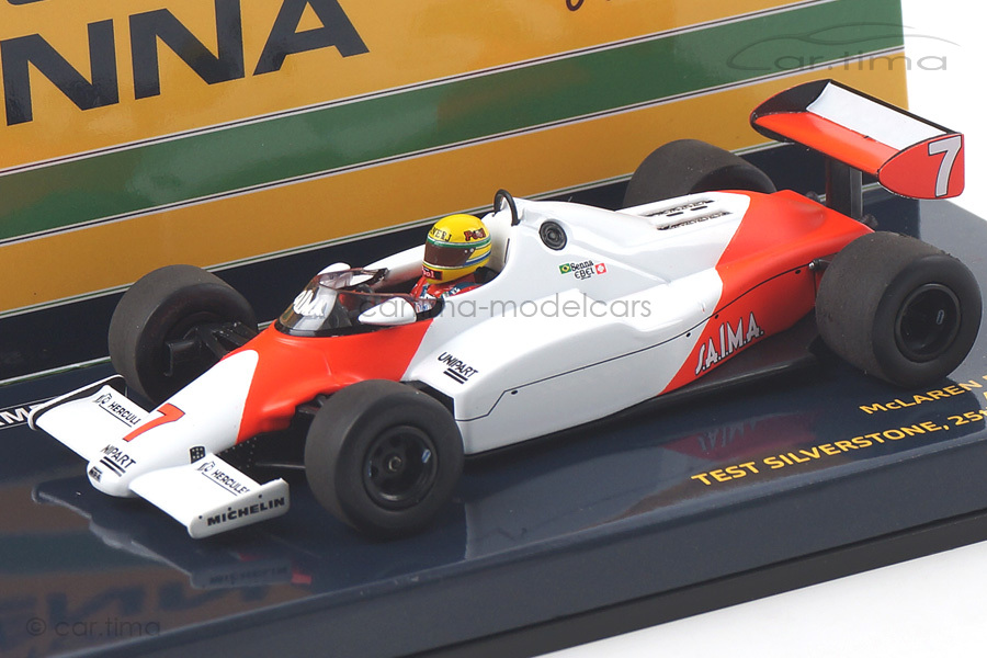 McLaren Ford MP4-1C Test Silverstone 1983 Ayrton Senna Minichamps 1:43 540834307