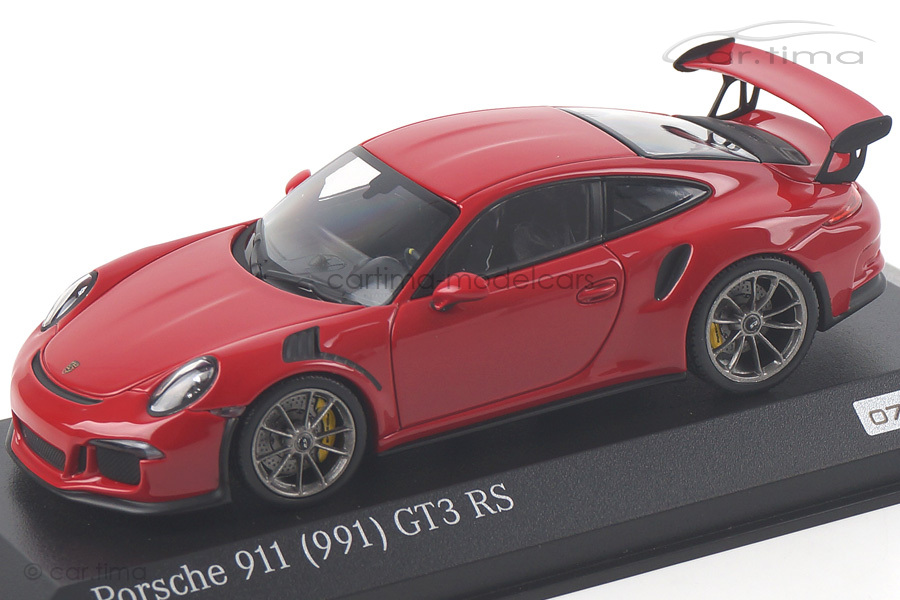 Porsche 911 (991) GT3 RS Karminrot Minichamps 1:43 CA04316044