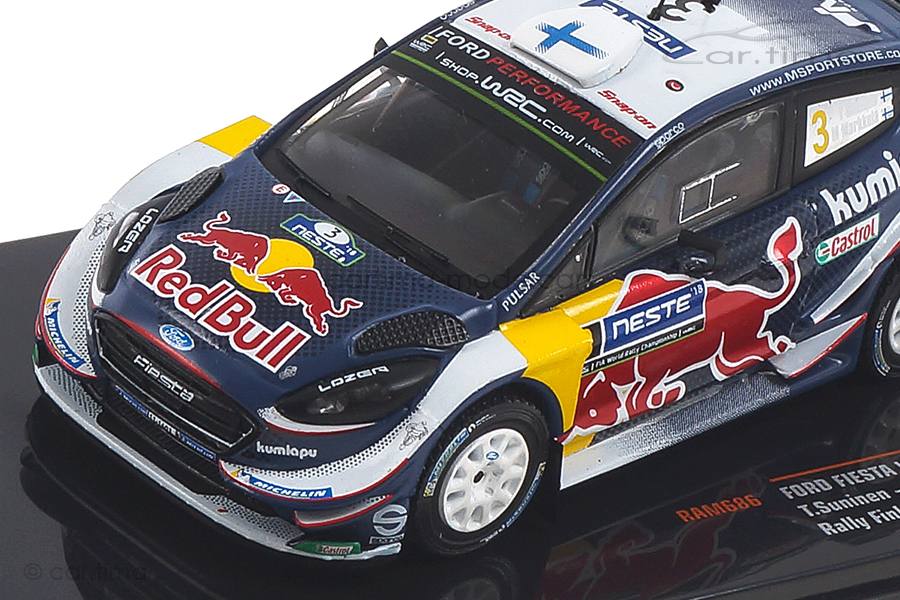 Ford Fiesta WRC Rallye Finnland 2018 Suninen/Markkula IXO 1:43 RAM686 Ford Fiesta WRC Rallye Finnland 2018 Suninen/Markkula IXO 1:43 RAM686