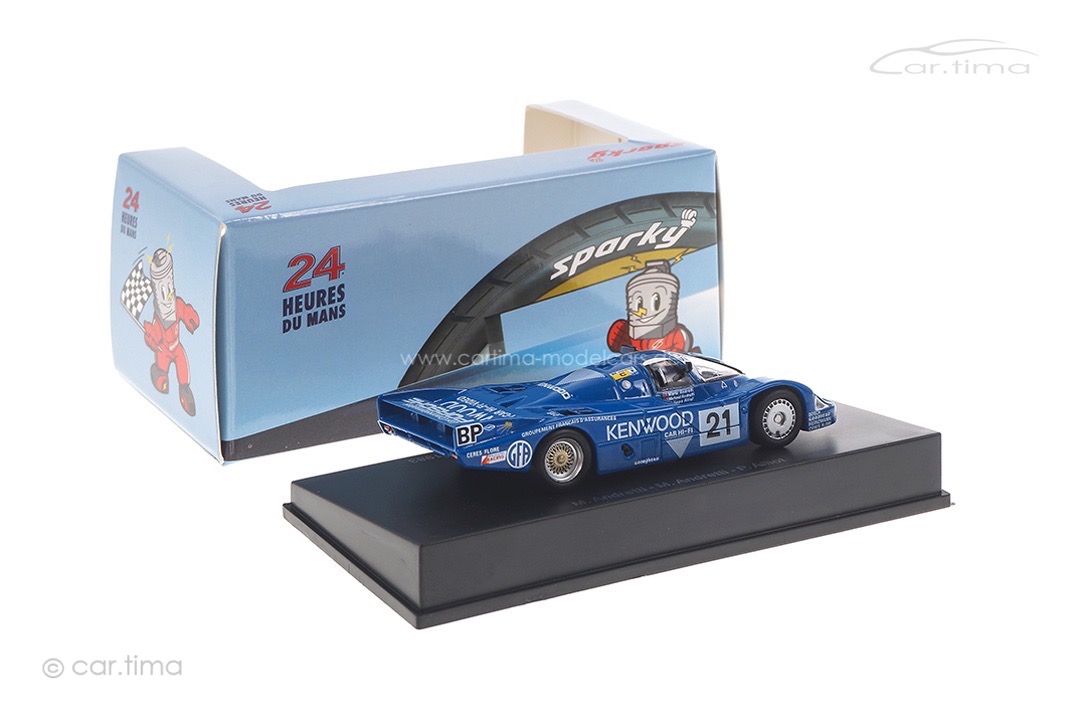 Porsche 956 L 24h Le Mans 1983 Andretti/Andretti/Alliot Spark 1:64 Y177