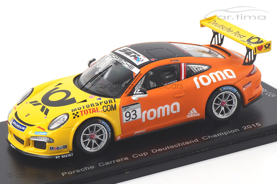 Porsche 911 (991) GT3 Cup Porsche Carrera Cup Champion 2015 Philipp Eng Spark 1:43 SG226 Porsche 911 (991) GT3 Cup Porsche Carrera Cup Champion 2015 Philipp Eng Spark 1:43 SG226