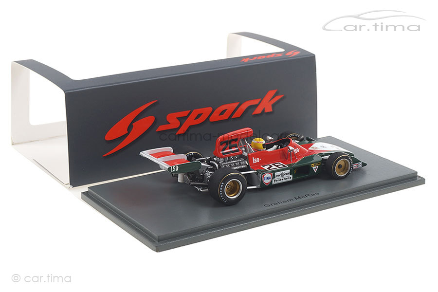 Iso IR GP Great Britain 1973 Graham McRae Spark 1:43 S7572 Iso IR GP Great Britain 1973 Graham McRae Spark 1:43 S7572