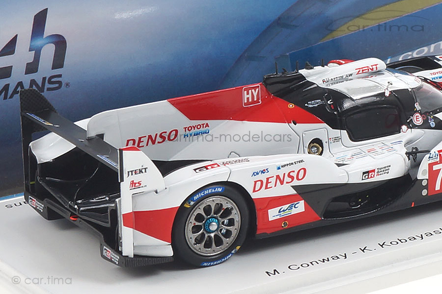 Toyota TS050 Hybrid 24h Le Mans 2019 Conway/Lopez/Kobayashi Spark 1:43 S7904 Toyota TS050 Hybrid 24h Le Mans 2019 Conway/Lopez/Kobayashi Spark 1:43 S7904