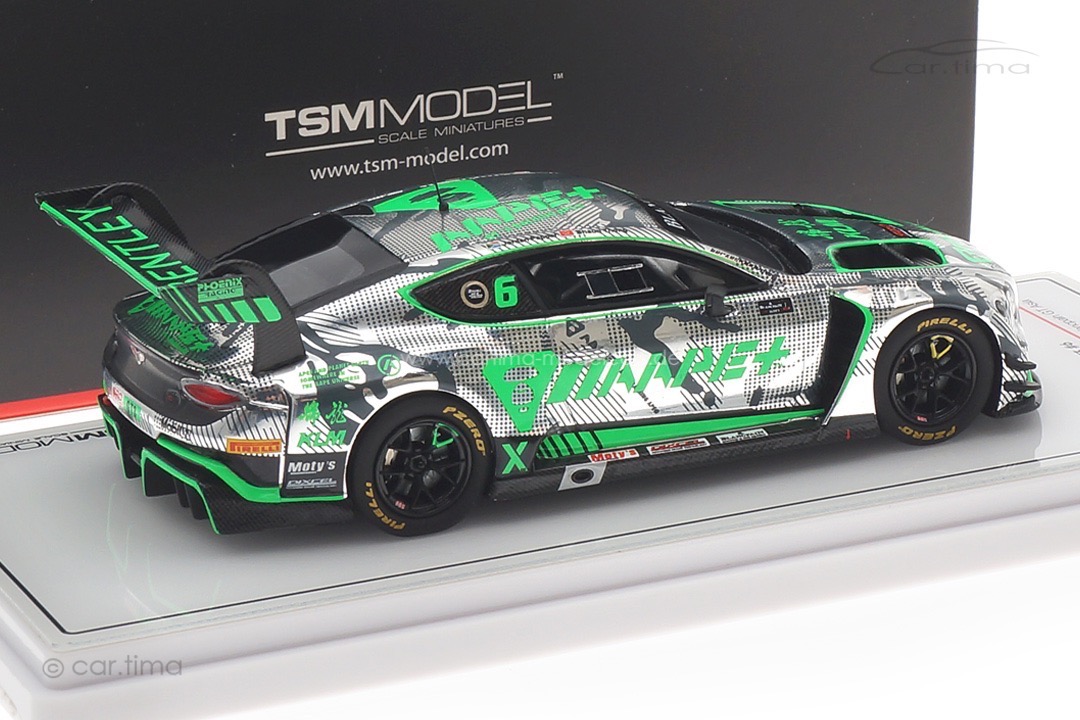Bentley Continental GT3 Blancpain GT Asia 2018 Pepper/Thong TSM 1:43 TSM430563 Bentley Continental GT3 Blancpain GT Asia 2018 Pepper/Thong TSM 1:43 TSM430563