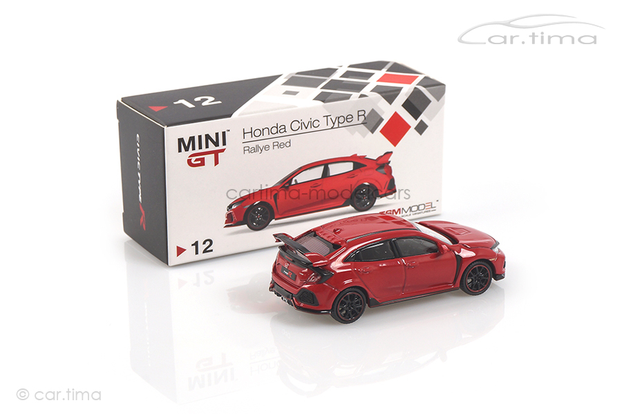 Honda Civic Type R (LHD) Rallye red MINI GT 1:64 MGT00012-L Honda Civic Type R (LHD) Rallye red MINI GT 1:64 MGT00012-L