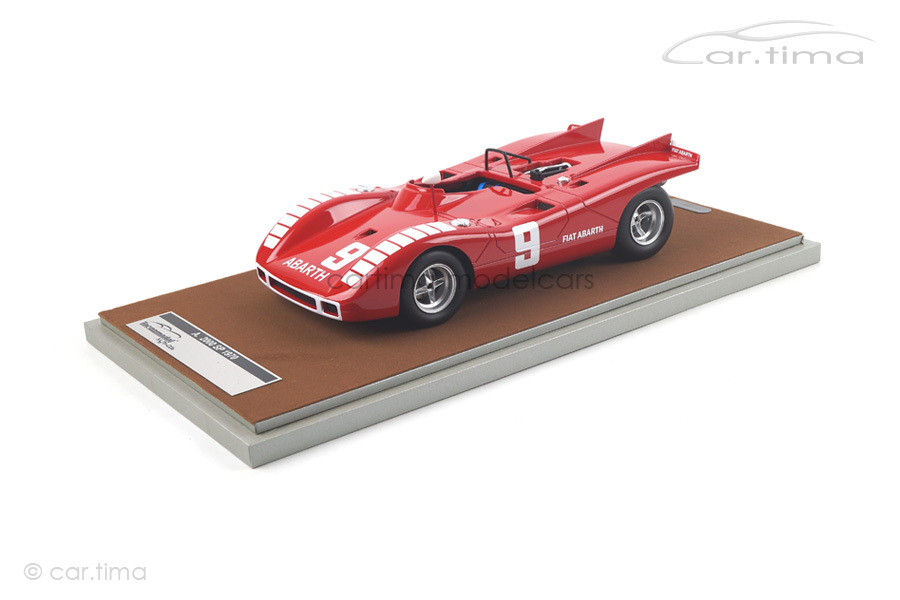 Abarth 2000 SP Mugello GP 1970 Nino Vaccarella Tecnomodel 1:18 TM18-59D Abarth 2000 SP Mugello GP 1970 Nino Vaccarella Tecnomodel 1:18 TM18-59D
