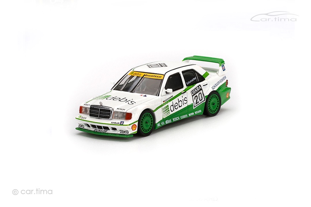 Mercedes-Benz 190E 2.5 16 Evolution II DTM 1991 Michael Schumacher MINI GT 1:64 MGT00366-L