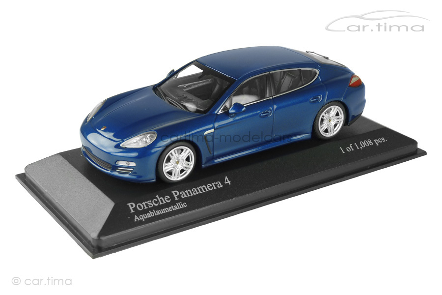 Porsche Panamera 4 (970.1) Saphirblau met. Minichamps 1:43 400068220 Porsche Panamera 4 (970.1) Saphirblau met. Minichamps 1:43 400068220