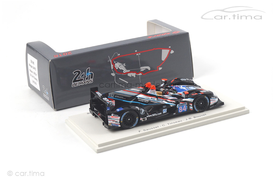 Morgan LM P2-Nissan 24h Le Mans 2016 Bouvet/Tinseau/Sausset Spark 1:43 S5146