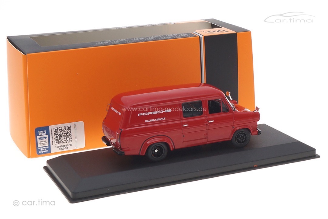 Ford Transit MK I Porsche Racing Service 1966 IXO 1:43 RAC384X Ford Transit MK I Porsche Racing Service 1966 IXO 1:43 RAC384X