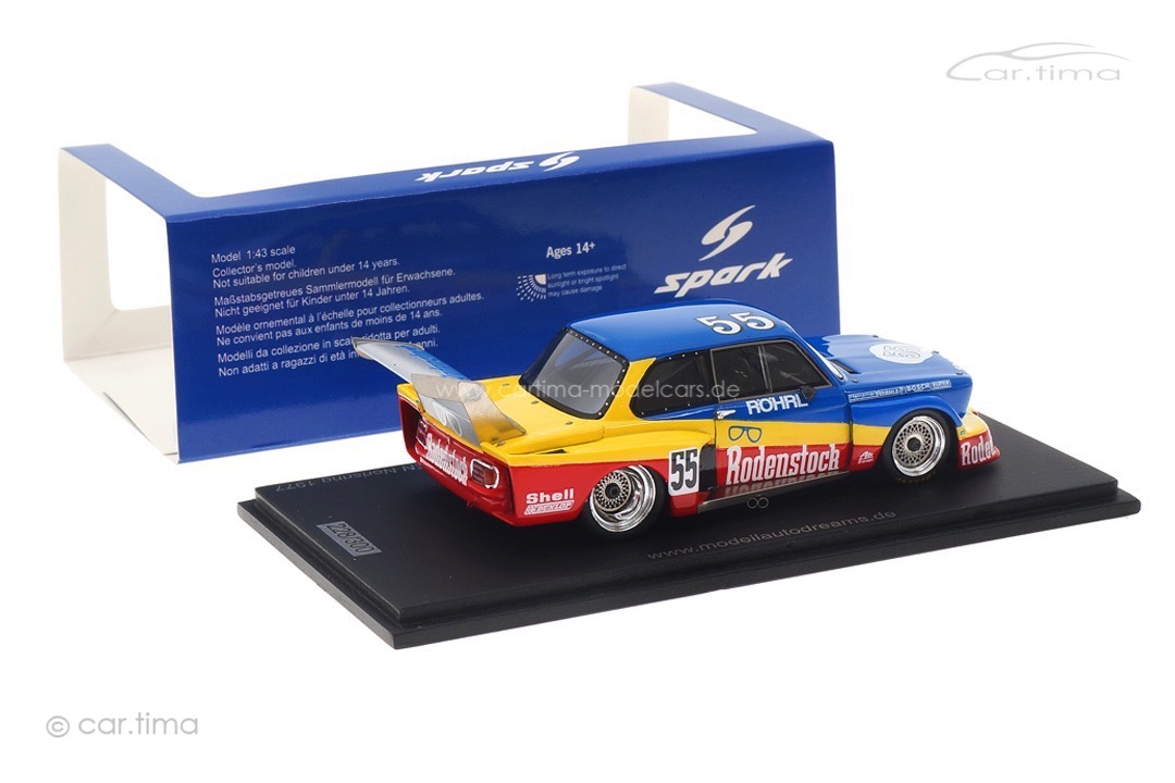 BMW 2002 Turbo DRM Norisring 1977 Walter Röhrl Spark 1:43 MAD015 BMW 2002 Turbo DRM Norisring 1977 Walter Röhrl Spark 1:43 MAD015